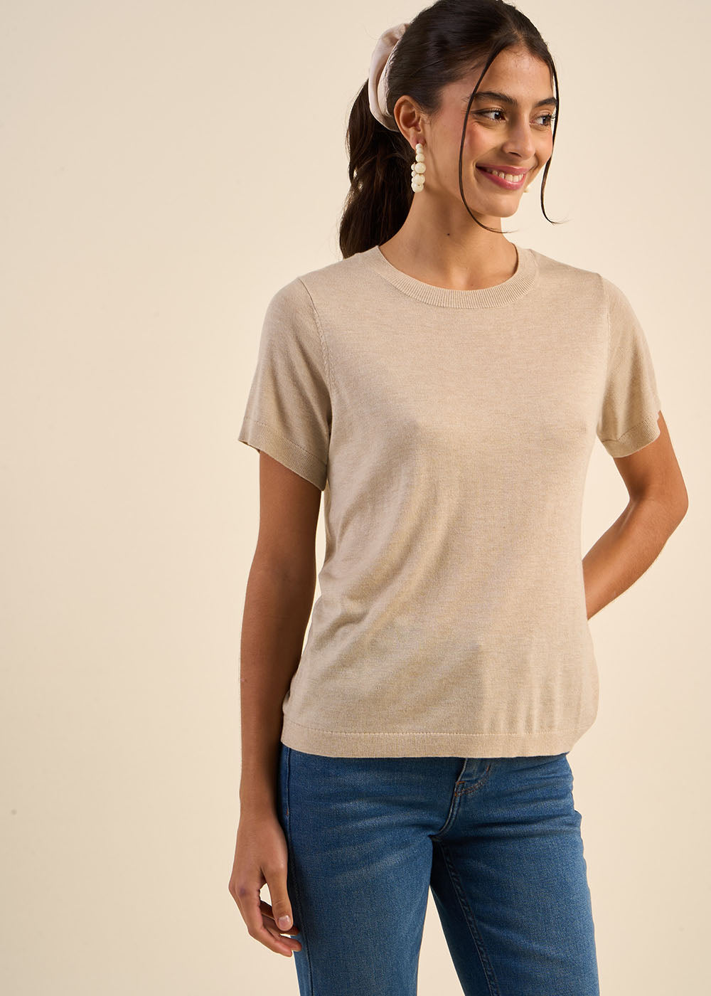 MADIALLA Short-sleeved jumper  - 1 - Sud Express - Sud Express