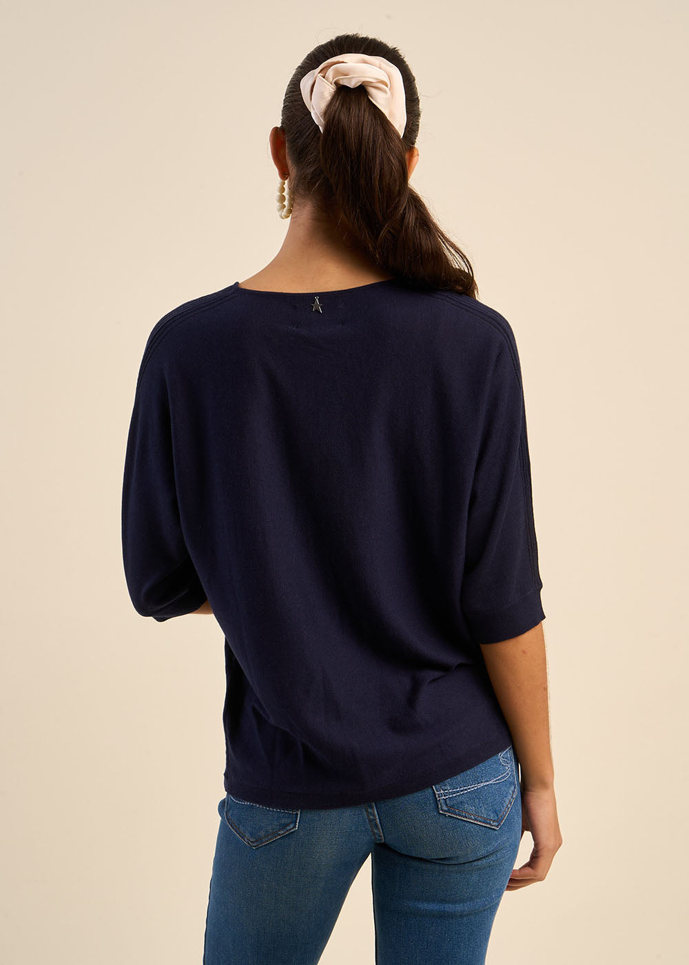 MARILOUIS Oversized jumper with bat sleeves  - 3 - Sud Express - Sud Express