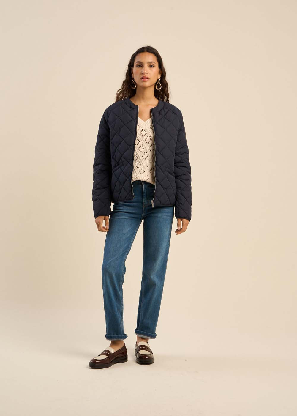 Thin quilted down jacket - Sud Express - 7 - Sud Express