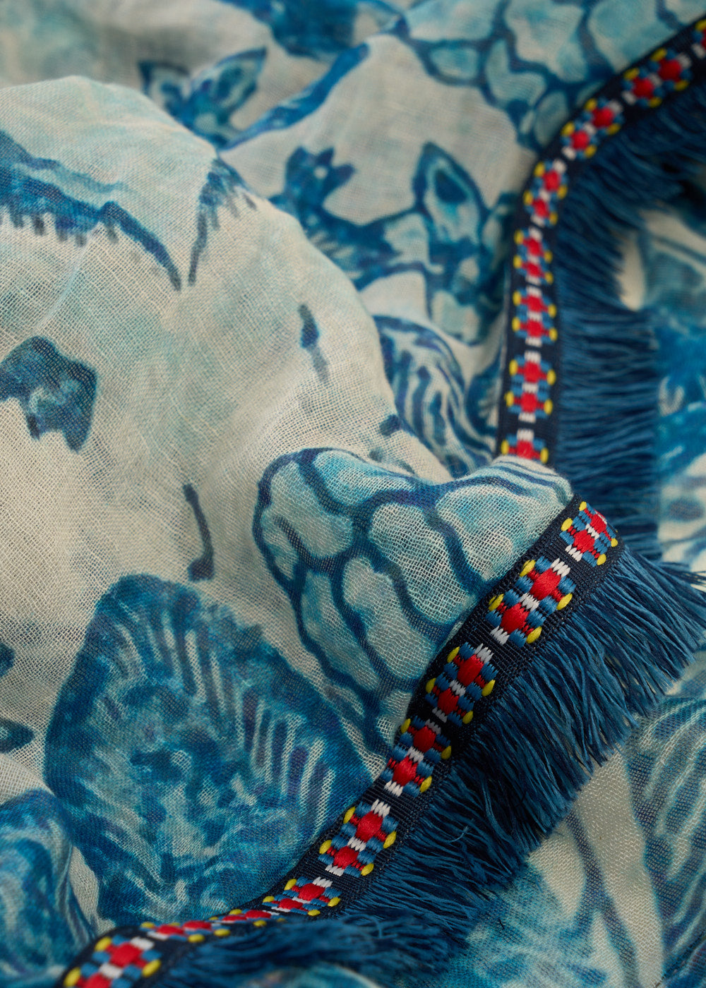 ELFIE  Fringed scarf - 3 - Sud Express - Sud Express