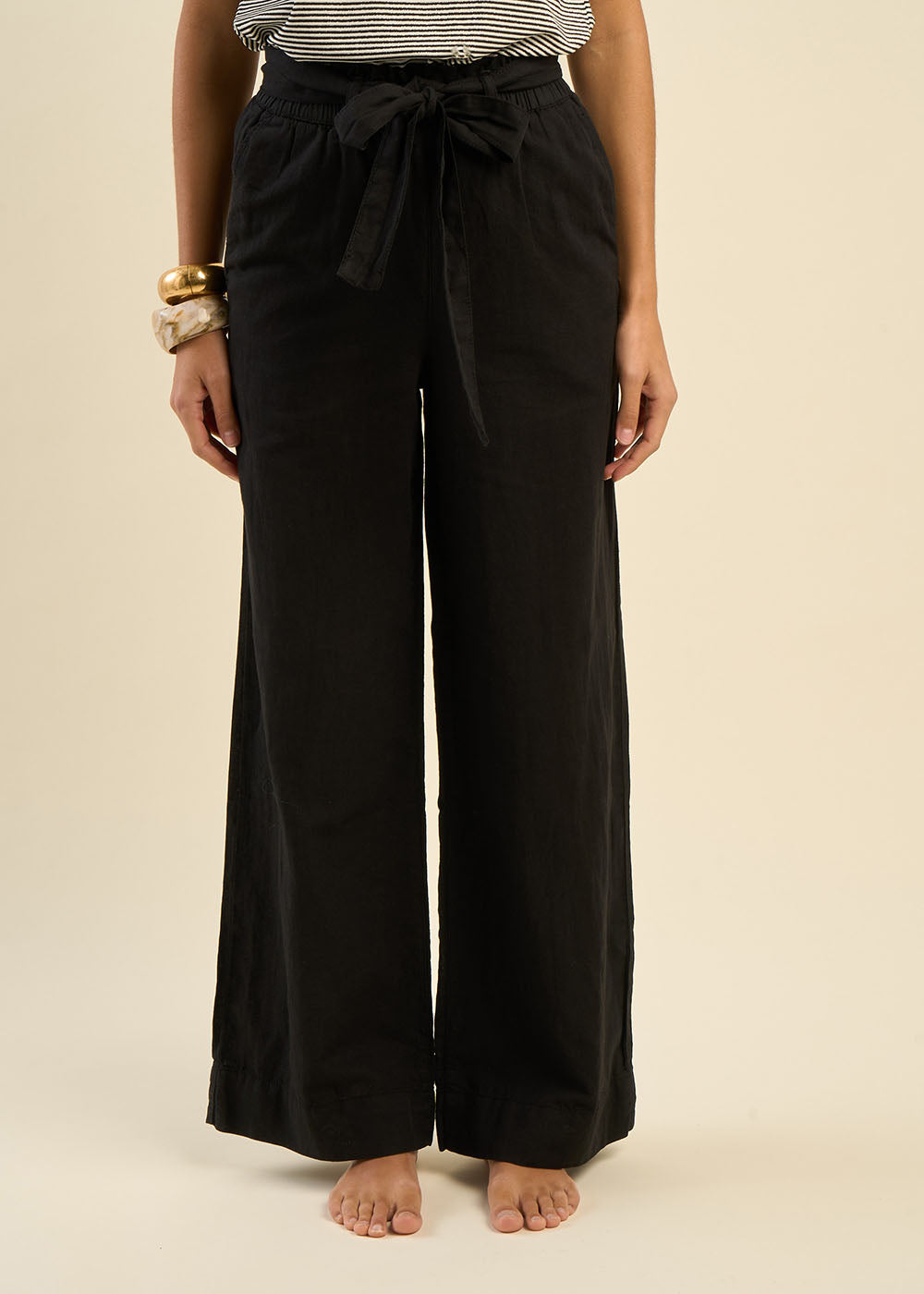 Long trousers wide-leg fit - Sud Express - 5 - Sud Express