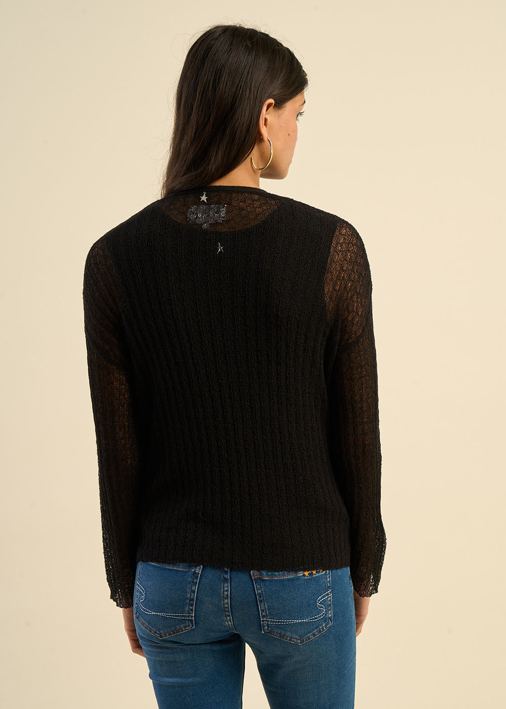 GALIZA Front-open cardigan - 3 - Sud Express - Sud Express