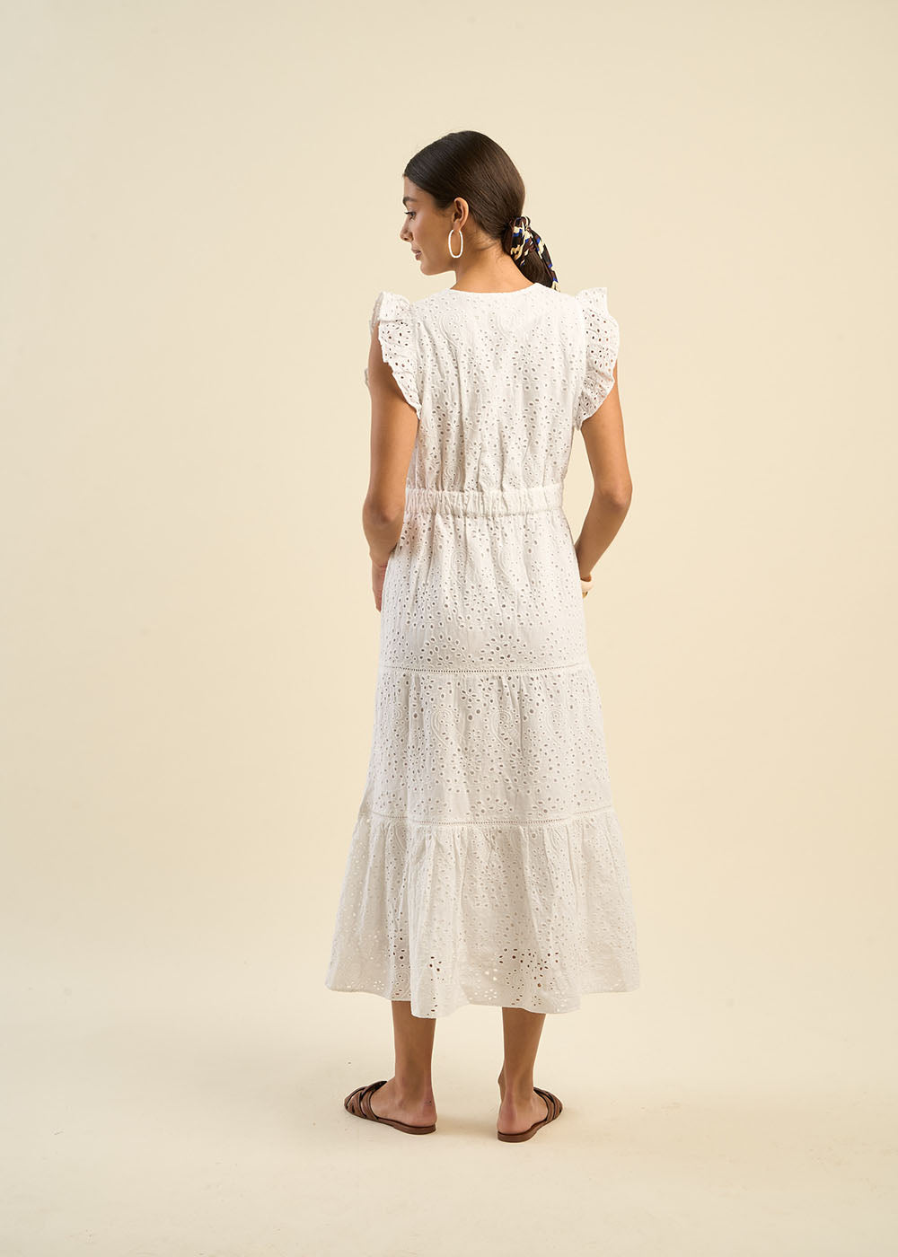 RIVAKA Embroidered long dress - 3 - Sud Express - Sud Express