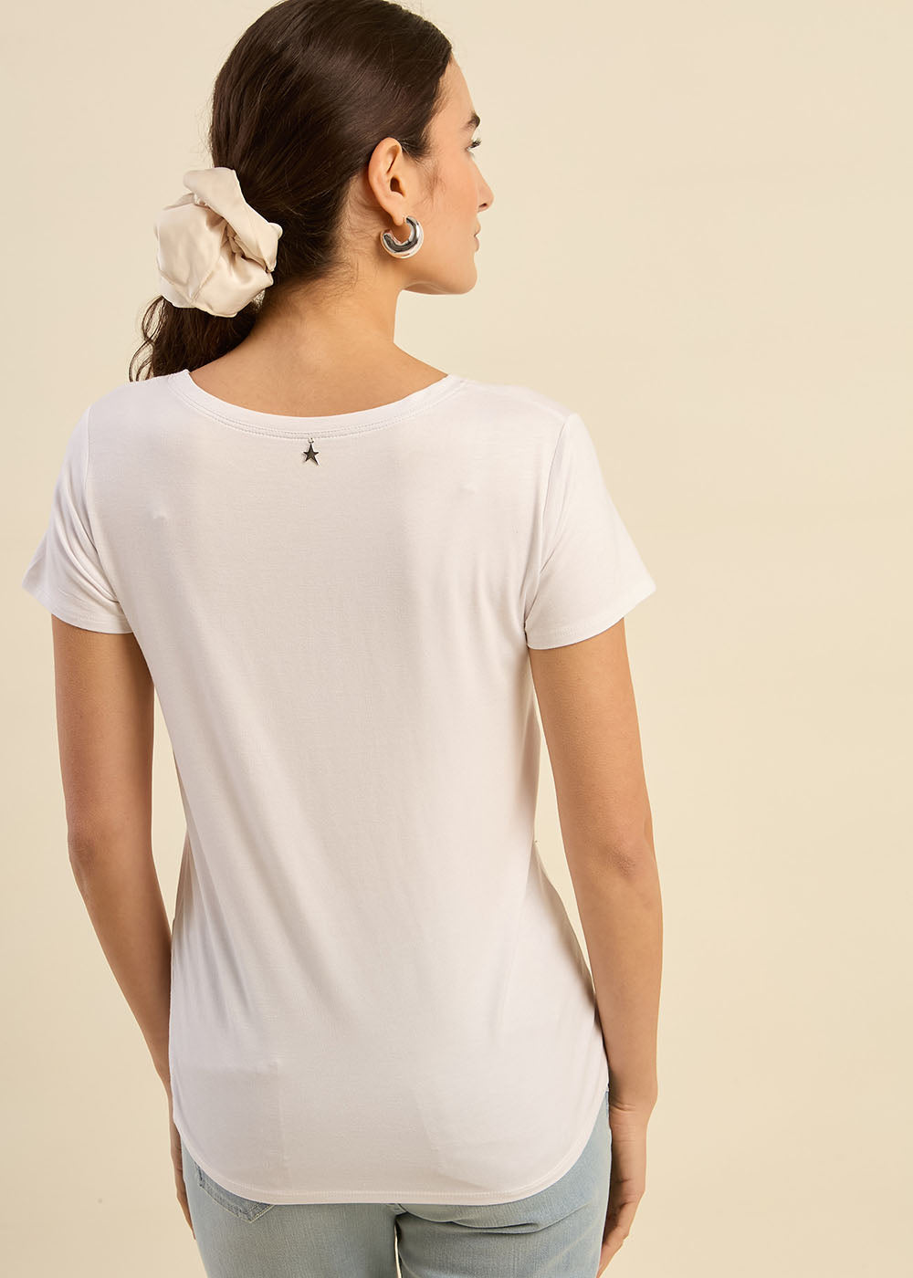 TABILY V-neck T-shirt - 3 - Sud Express - Sud Express