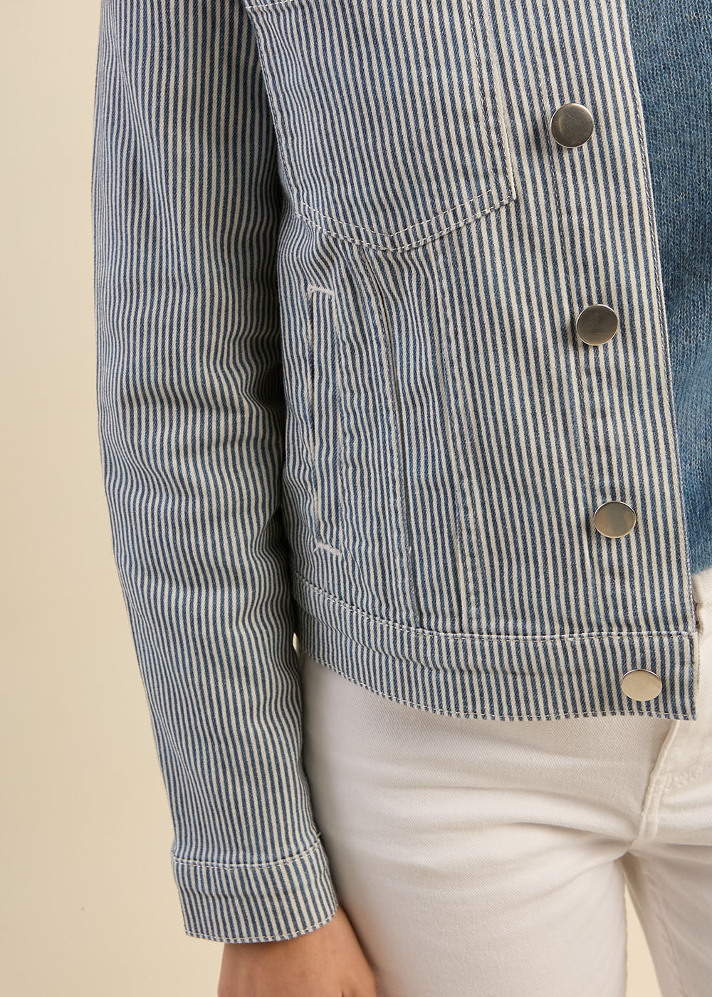 VENALI Striped jacket - 4 - Sud Express - Sud Express