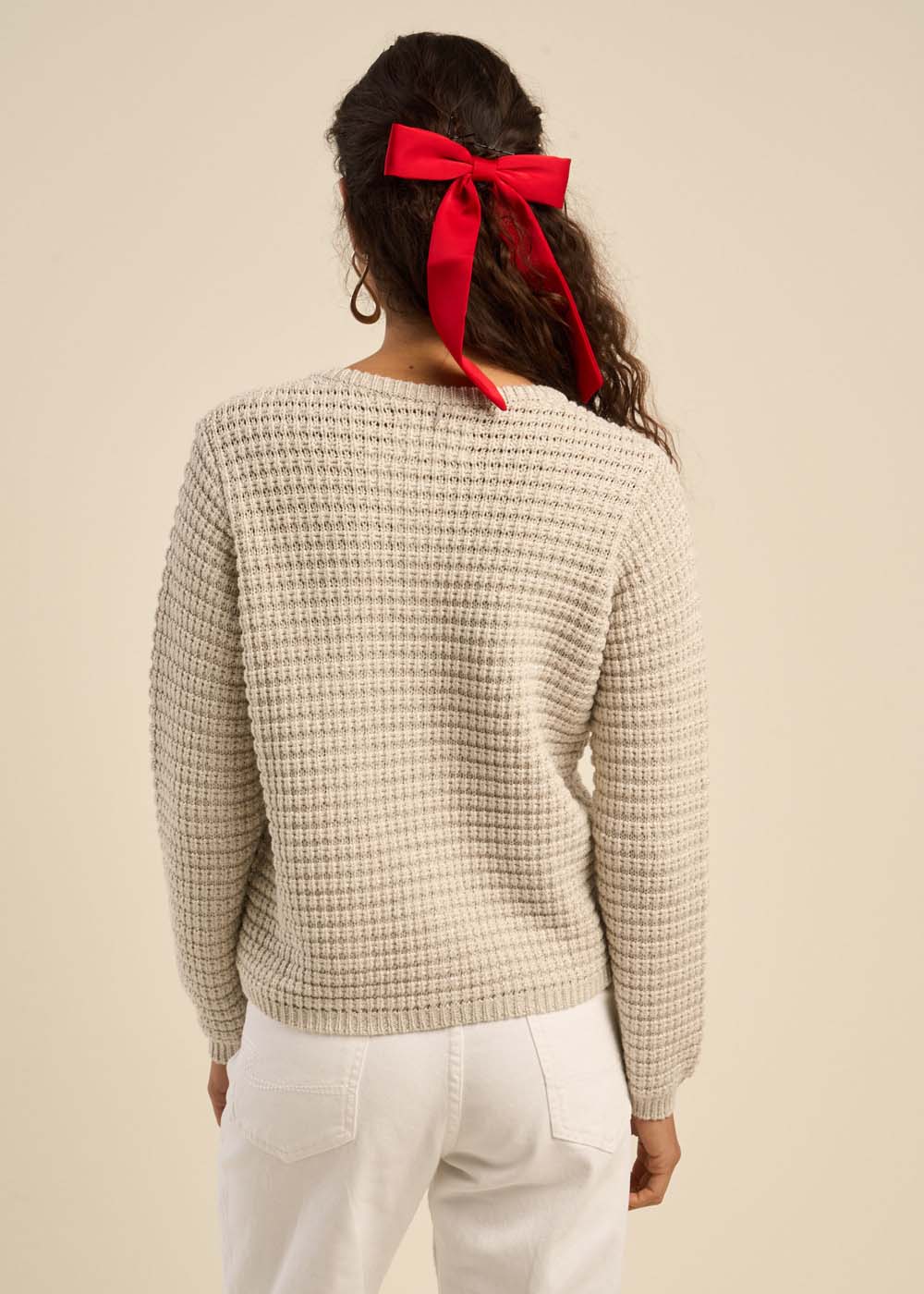 Cardigan with Jewel Button Details - Sud Express - 3 - Sud Express