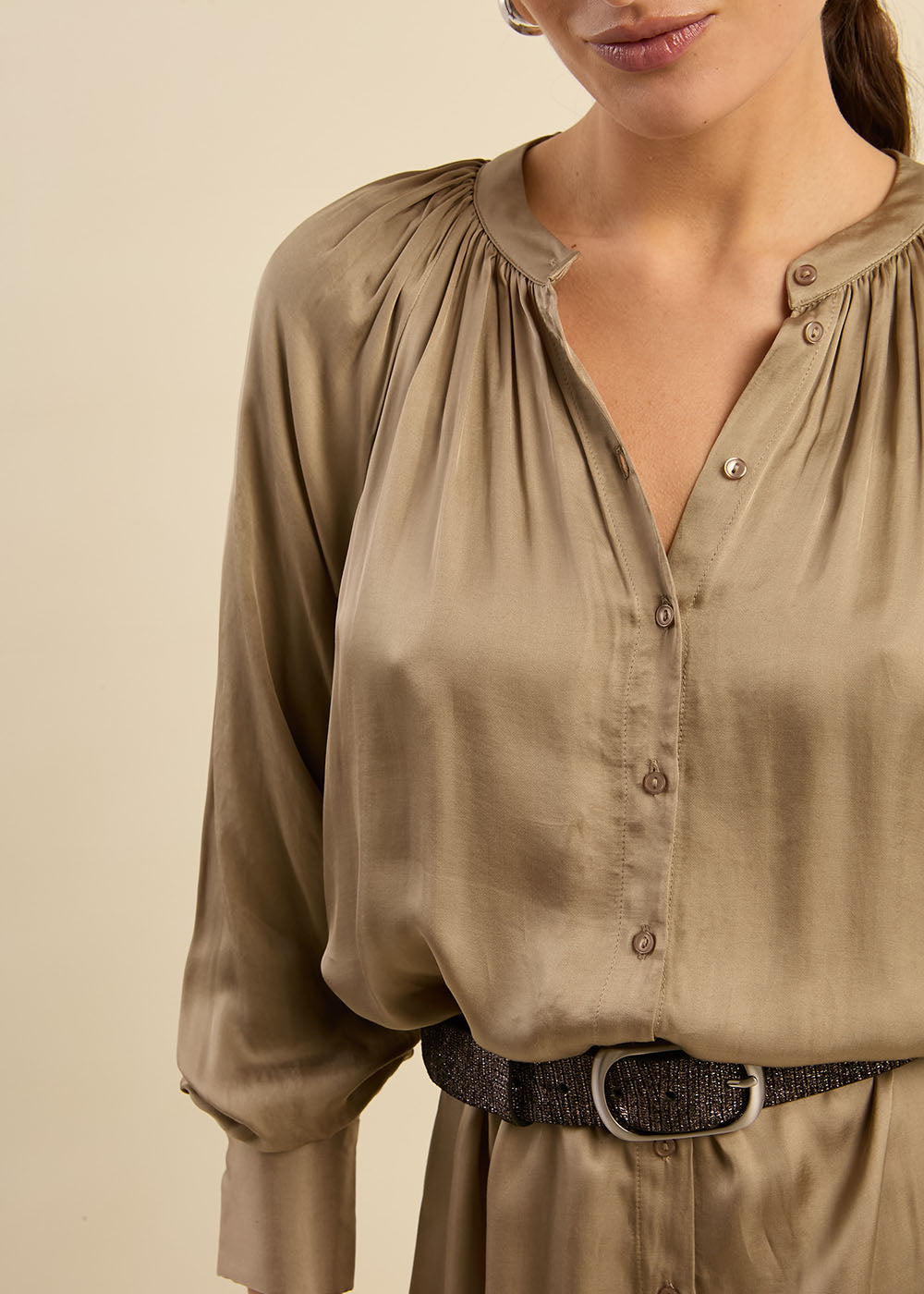 REZELIA Long shirt dress - 2 - Sud Express - Sud Express