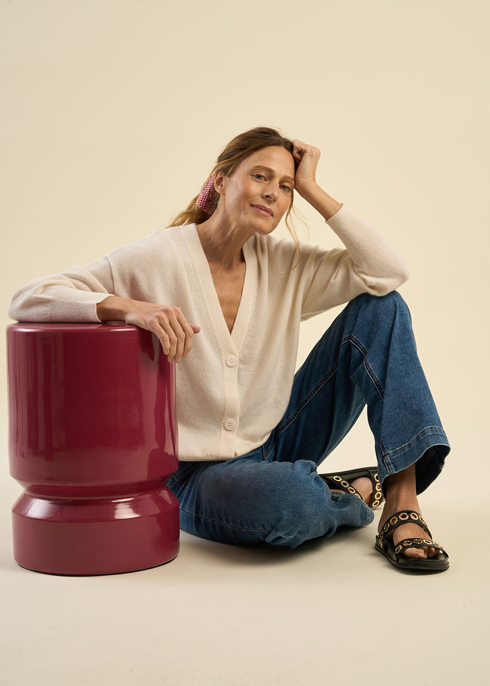 GRAMMOUY Cashmere V-neck cardigan - 1 - Sud Express - Sud Express