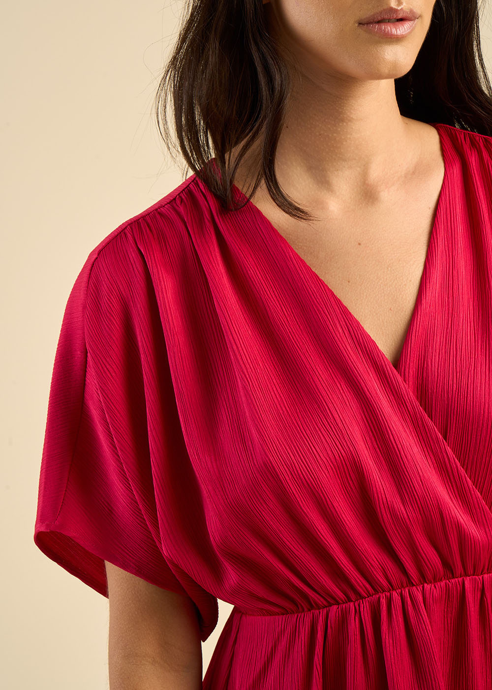 Short ruffled dress - Sud Express - 2 - Sud Express