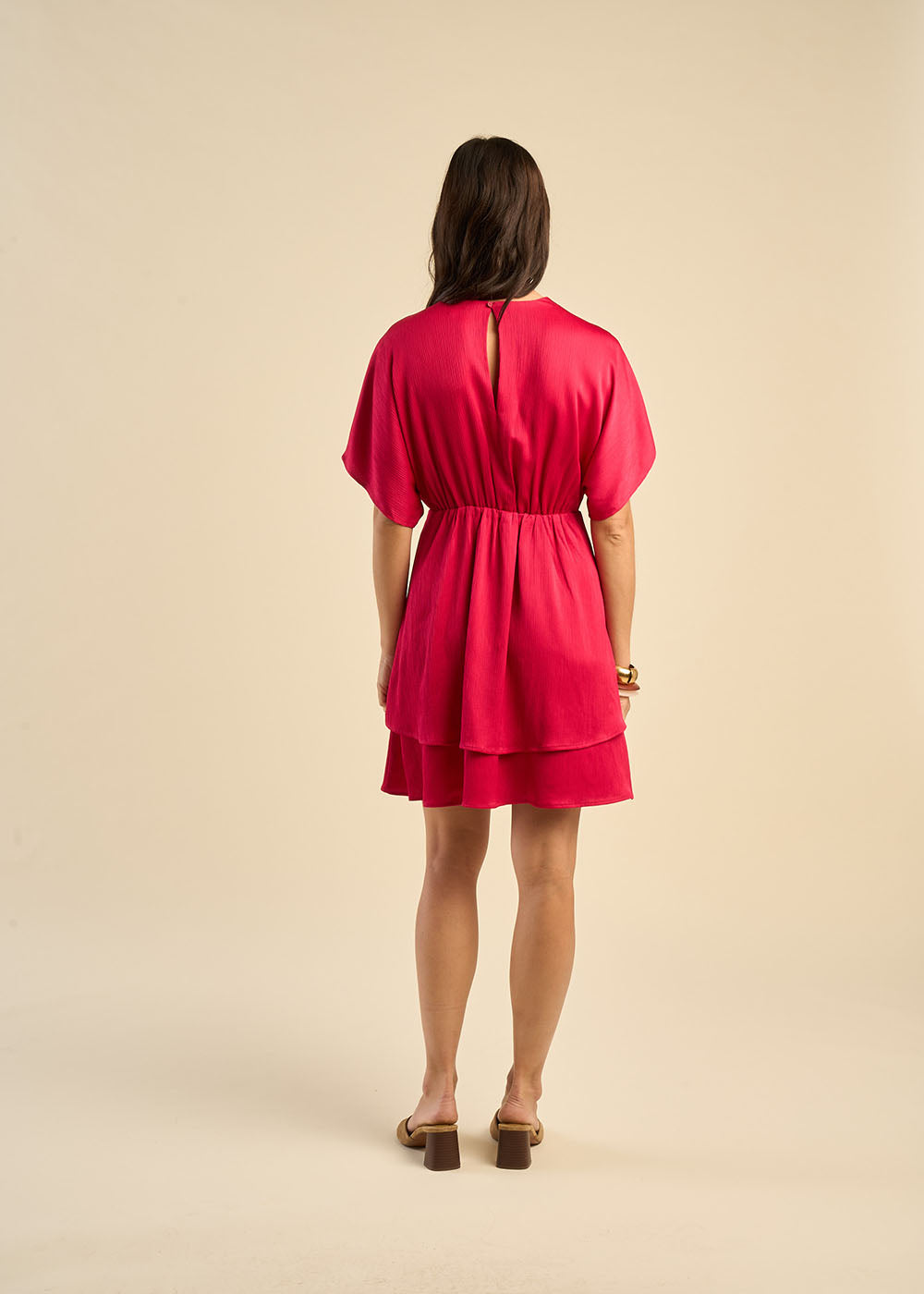 Short ruffled dress - Sud Express - 3 - Sud Express