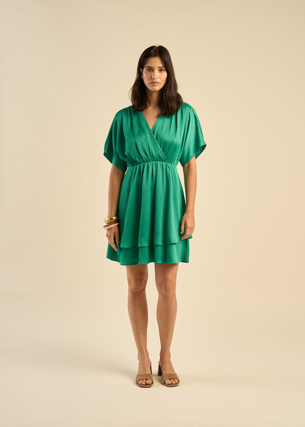 MALHIA Short ruffled dress - 1 - Sud Express - Sud Express