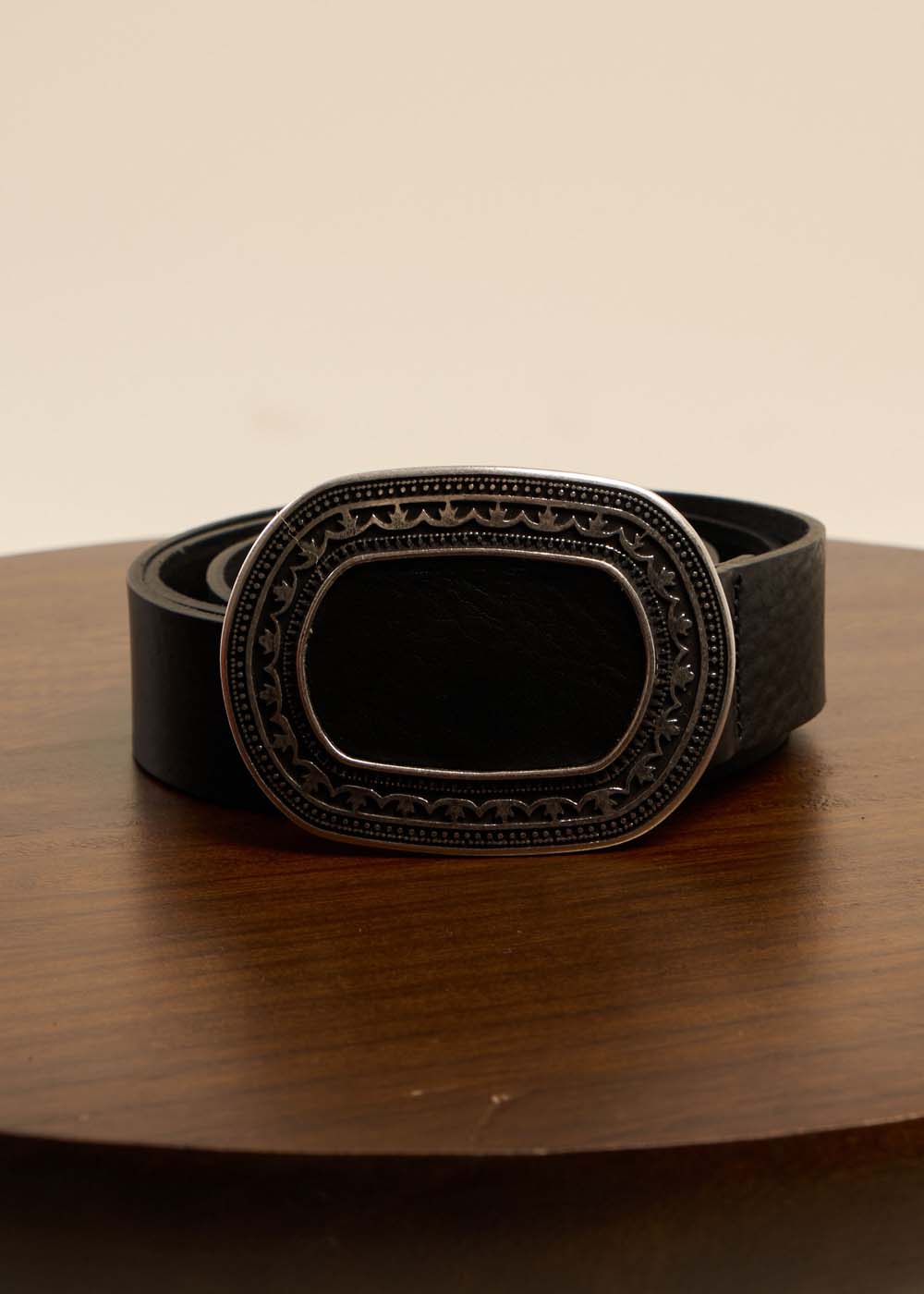 COLETTE Fancy buckle leather belt - 1 - Sud Express - Sud Express