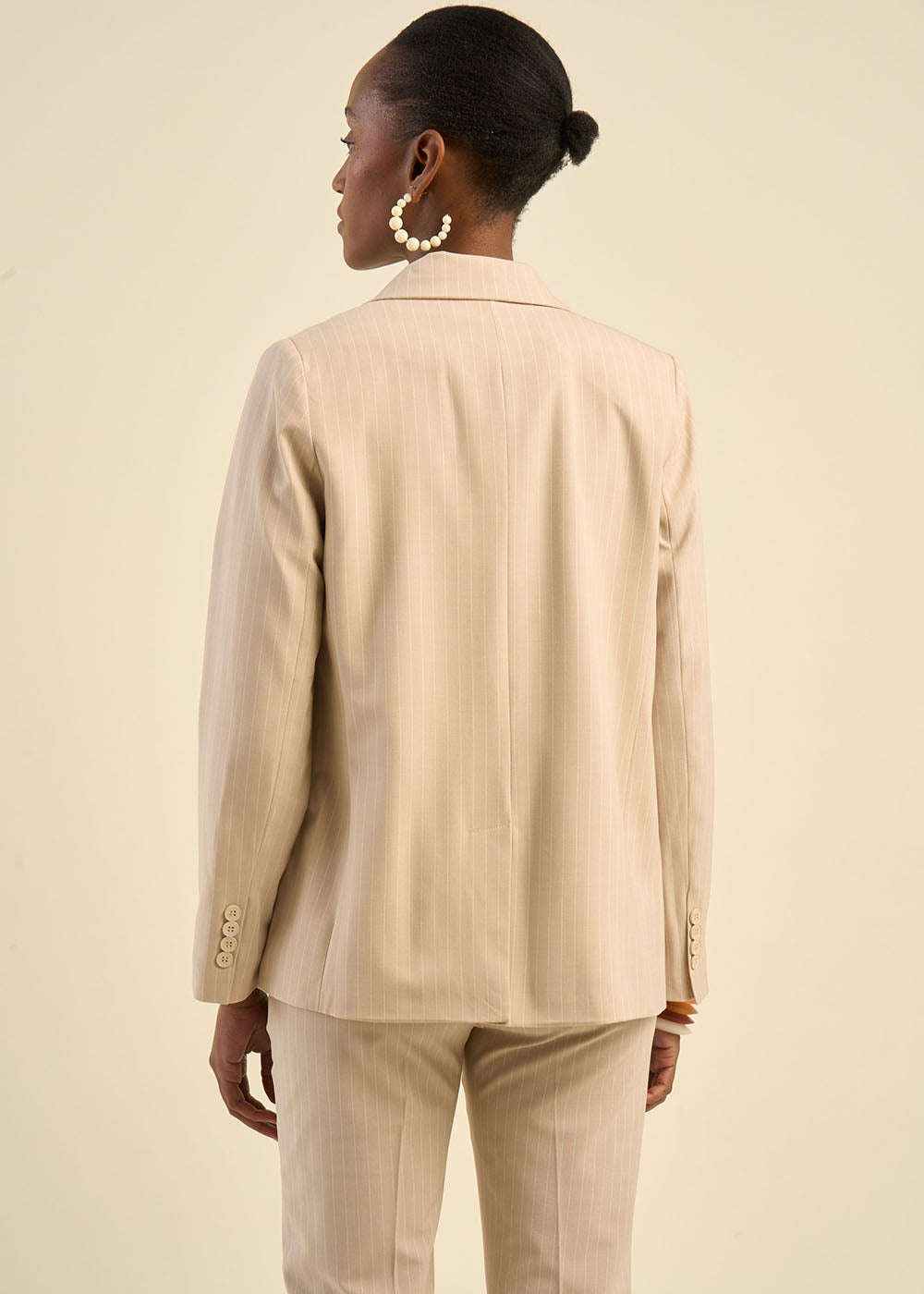 VARIA Striped suit jacket - 3 - Sud Express - Sud Express