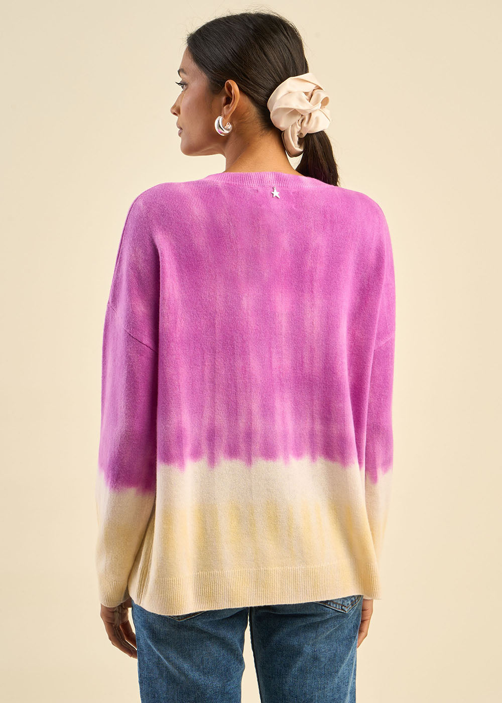 MALOUYA Dip-Dye Cashmere Sweater - 3 - Sud Express - Sud Express
