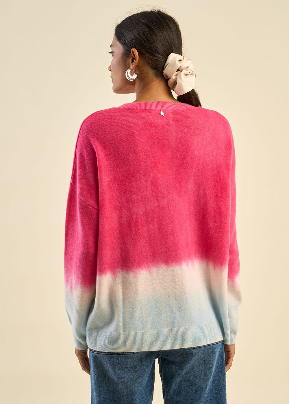 MALOUYA Dip-Dye Cashmere Sweater - 2 - Sud Express - Sud Express