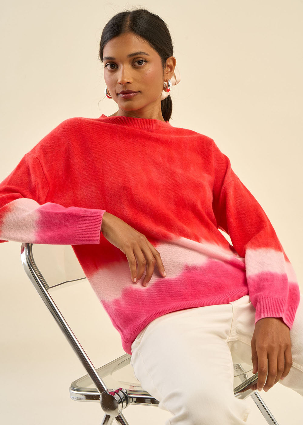 Dip-Dye Cashmere Sweater - Sud Express - 1 - Sud Express