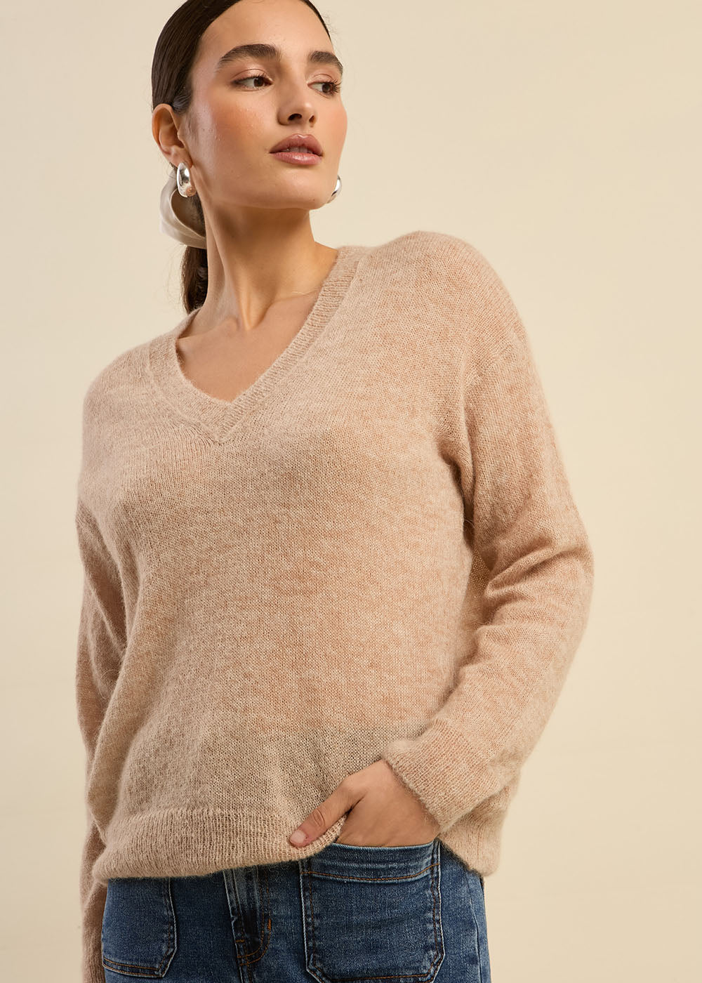 MARTINY Long sleeve sweater - 1 - Sud Express - Sud Express