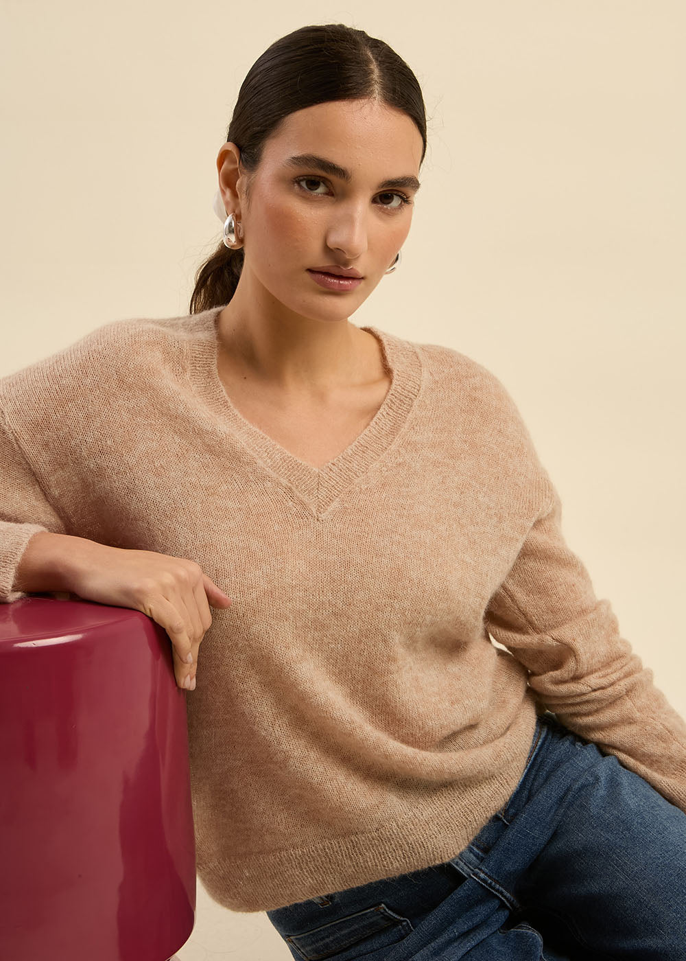 MARTINY Long sleeve sweater - 4 - Sud Express - Sud Express