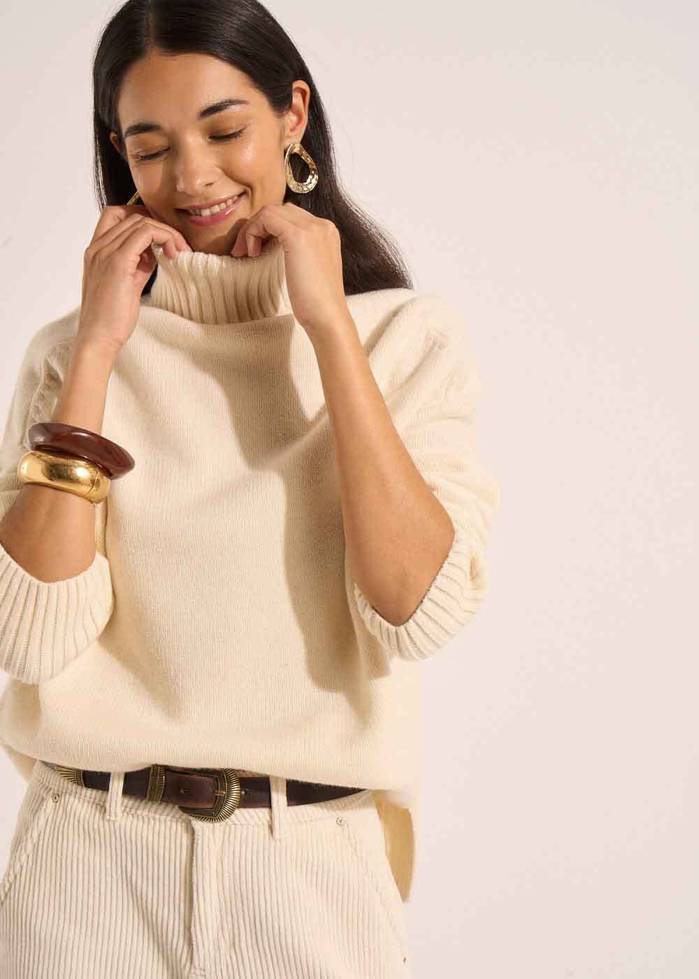 MAJOYA Wool turtleneck sweater - 1 - Sud Express - Sud Express