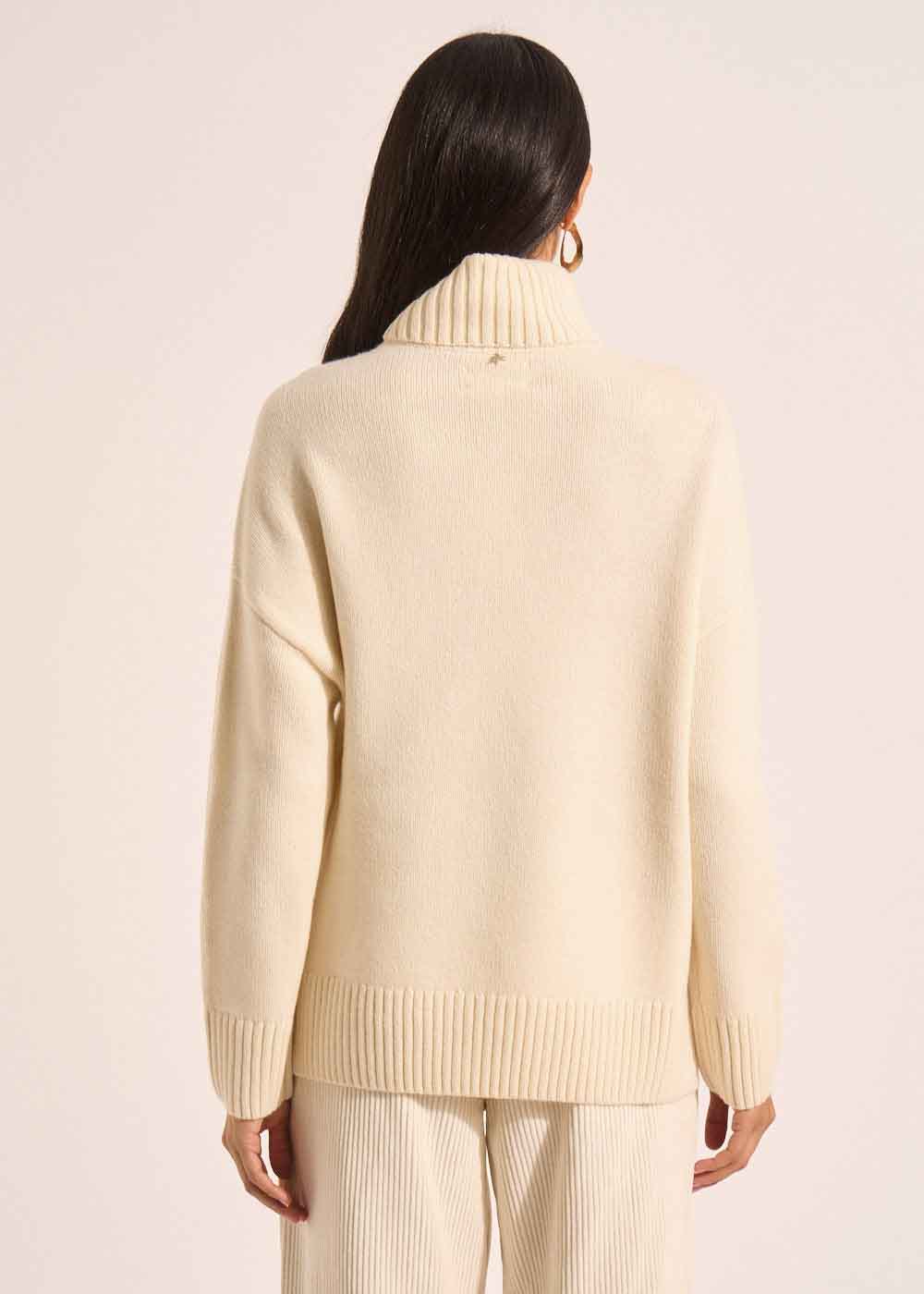 MAJOYA Wool turtleneck sweater - 3 - Sud Express - Sud Express
