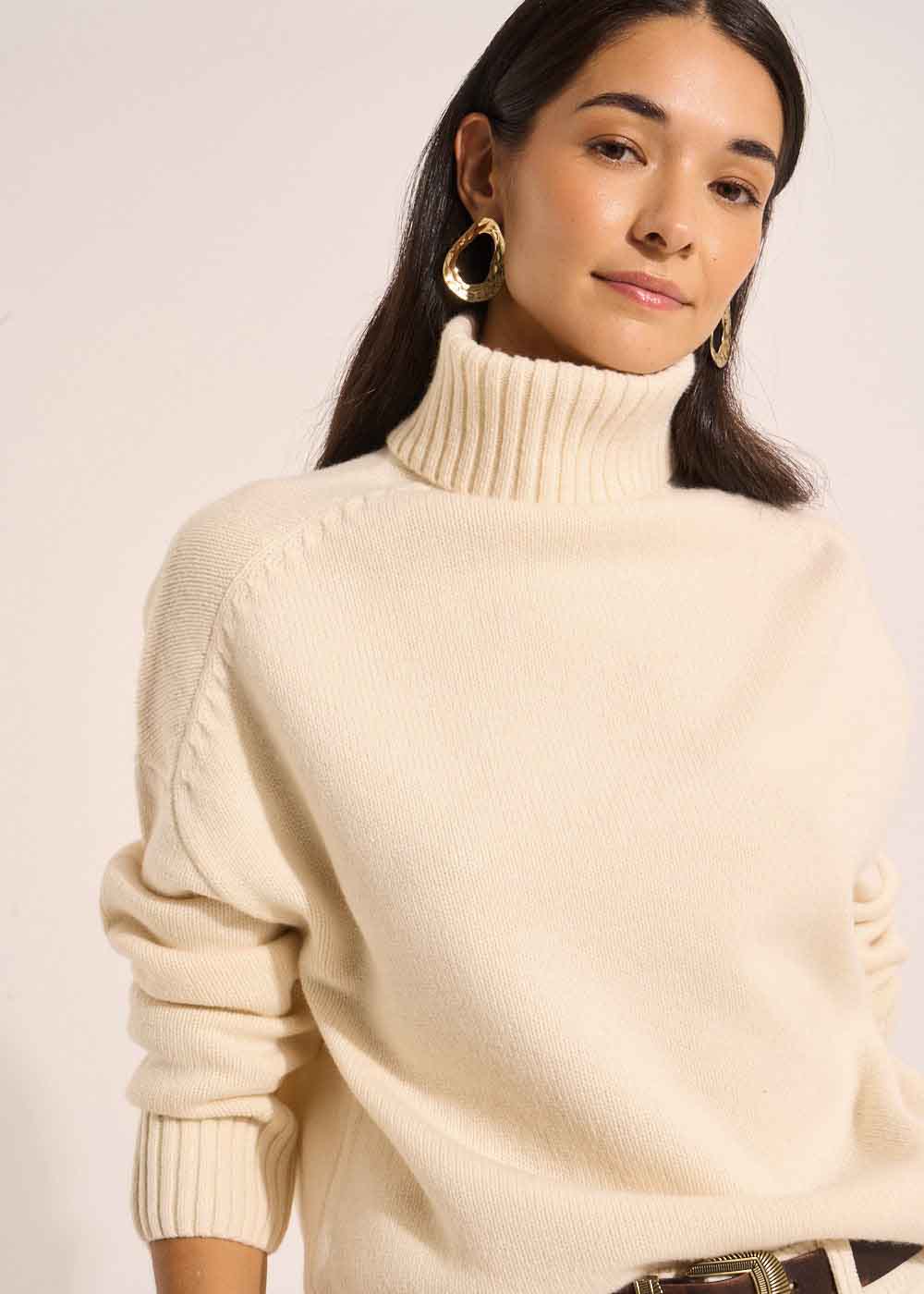 Wool turtleneck sweater - Sud Express - 5 - Sud Express