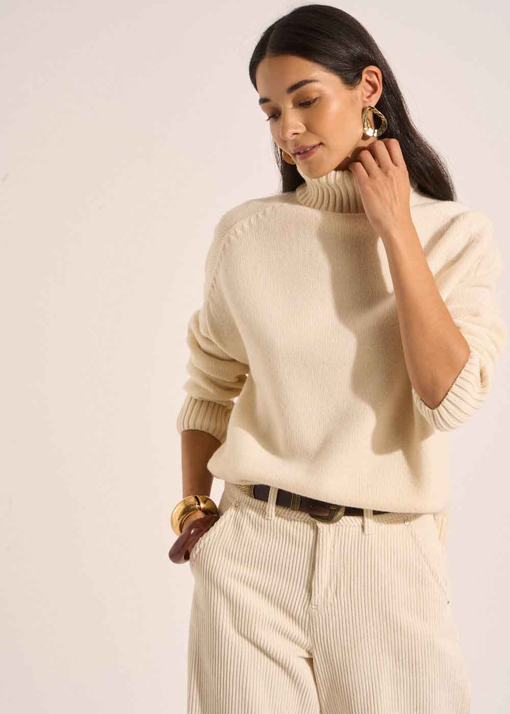 Wool turtleneck sweater - Sud Express - 6 - Sud Express