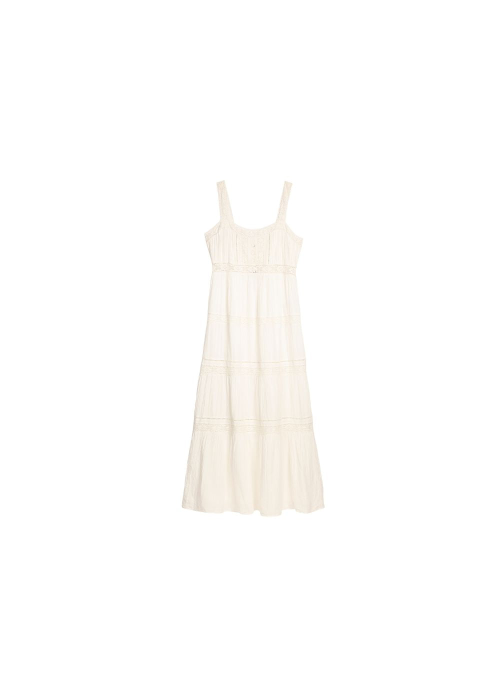 Long strappy embroided dress - Sud Express - 7 - Sud Express