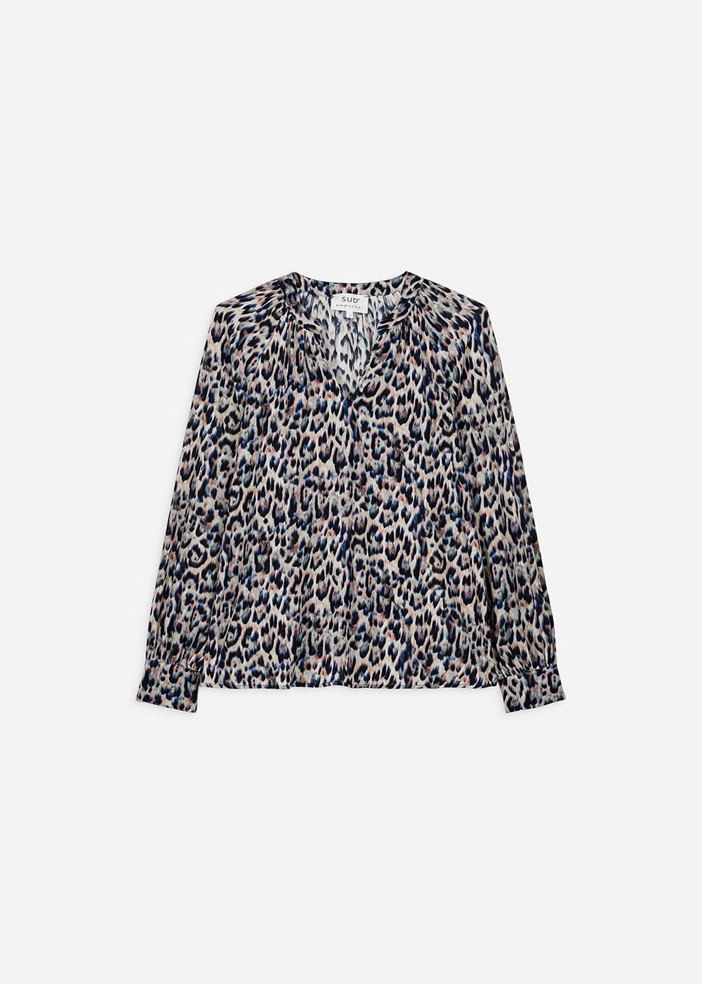 Leopard print flowing blouse - Sud Express - 7 - Sud Express