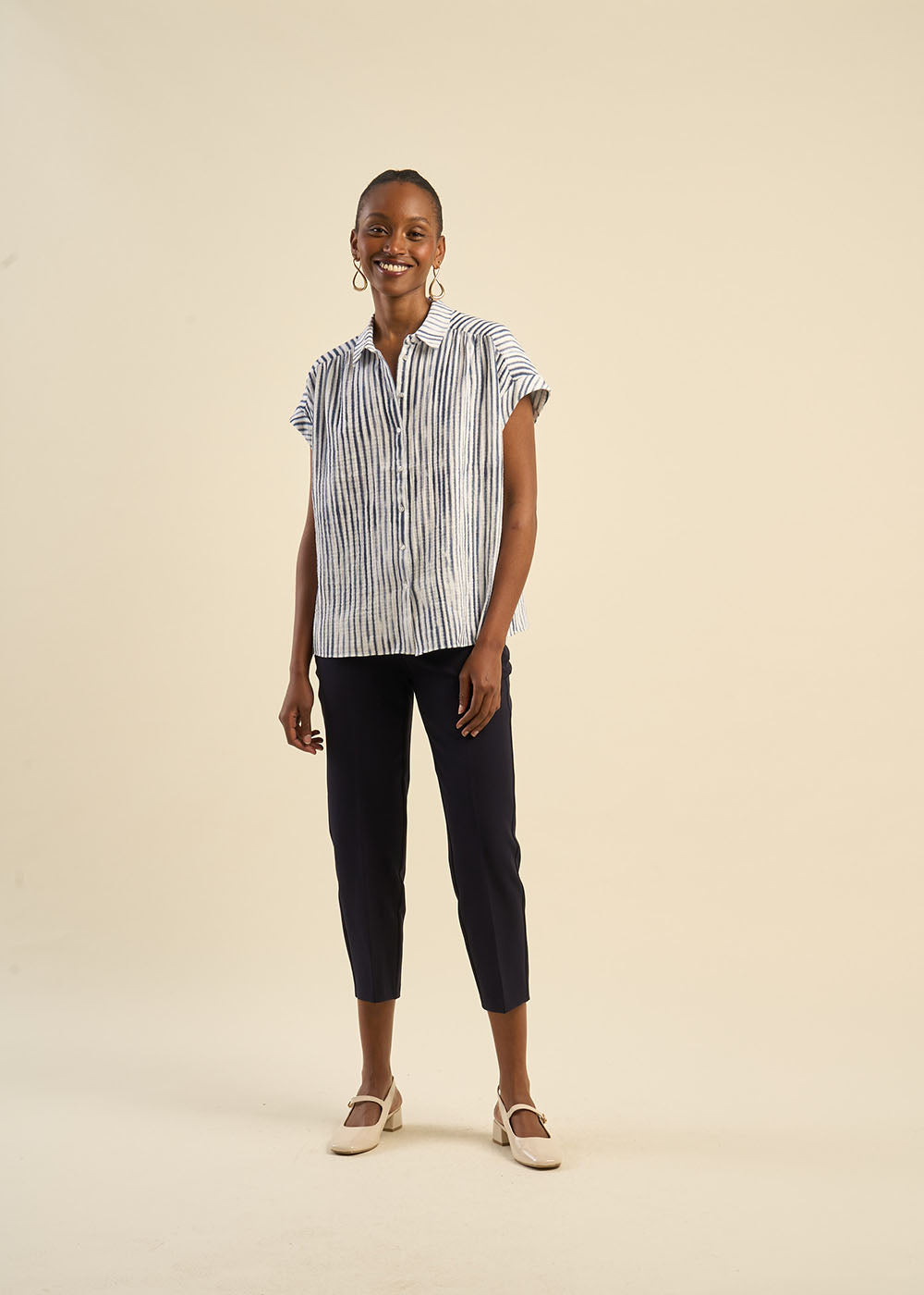 PATRICIA Carrot-fit pants - 4 - Sud Express - Sud Express