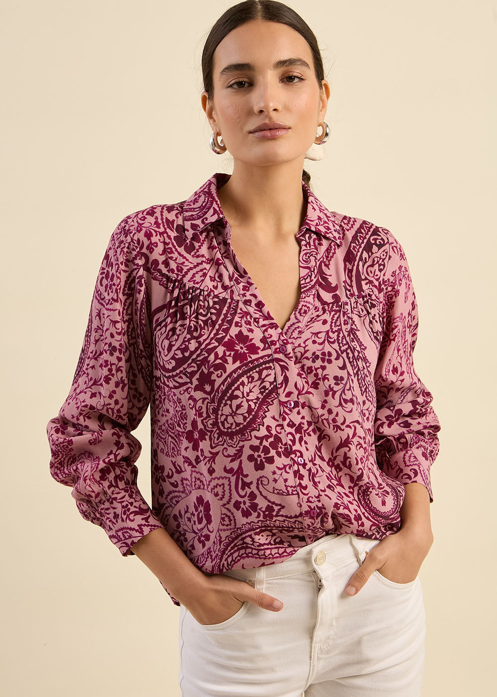CADILINE Printed shirt - 1 - Sud Express - Sud Express