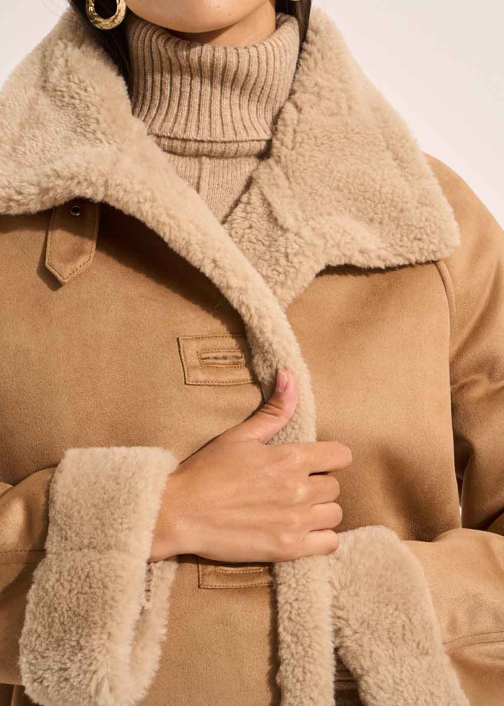 MUFFIN Faux shearling-inspired design - 4 - Sud Express - Sud Express