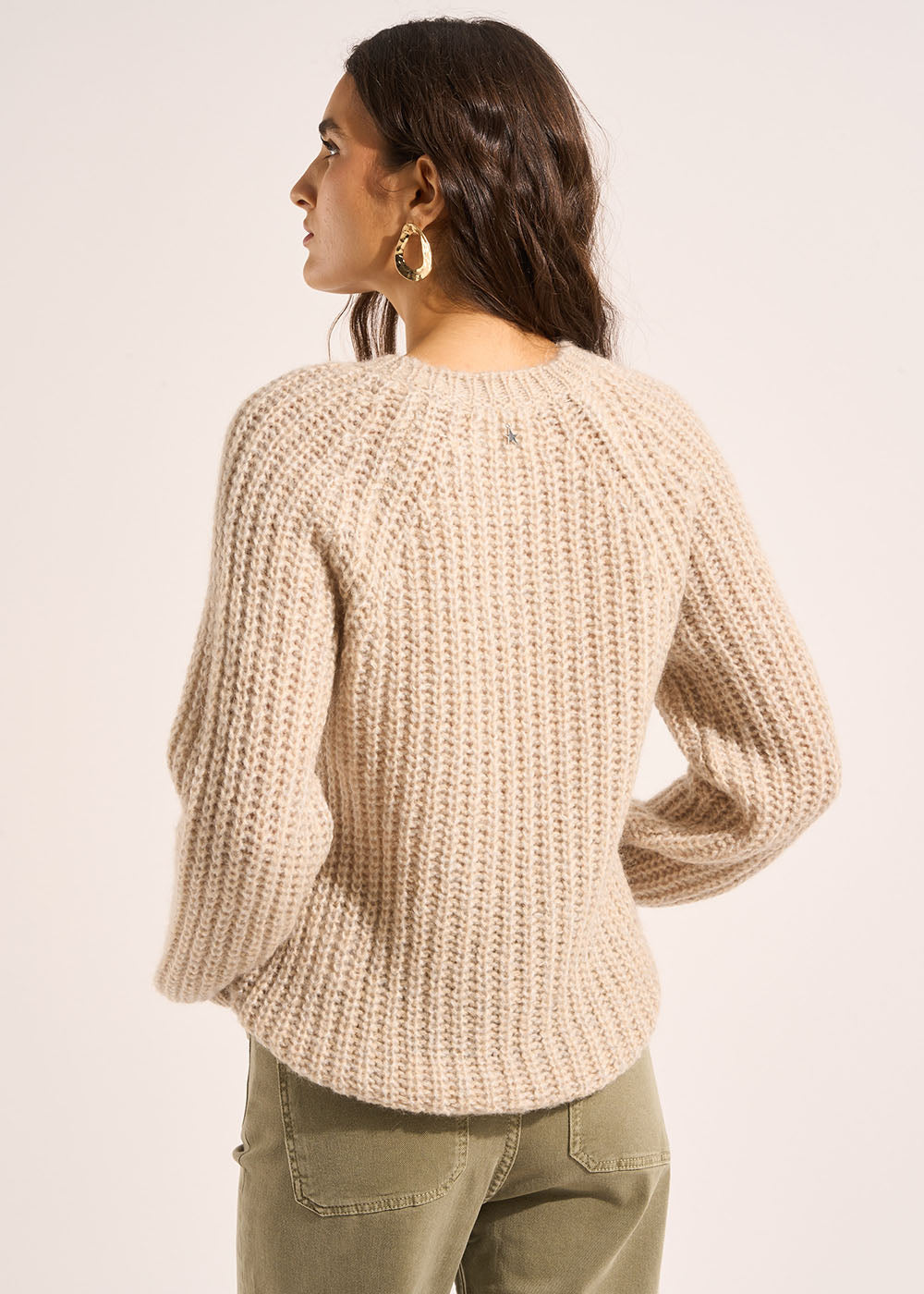 Thick wide-ribbed sweater - Sud Express - 3 - Sud Express