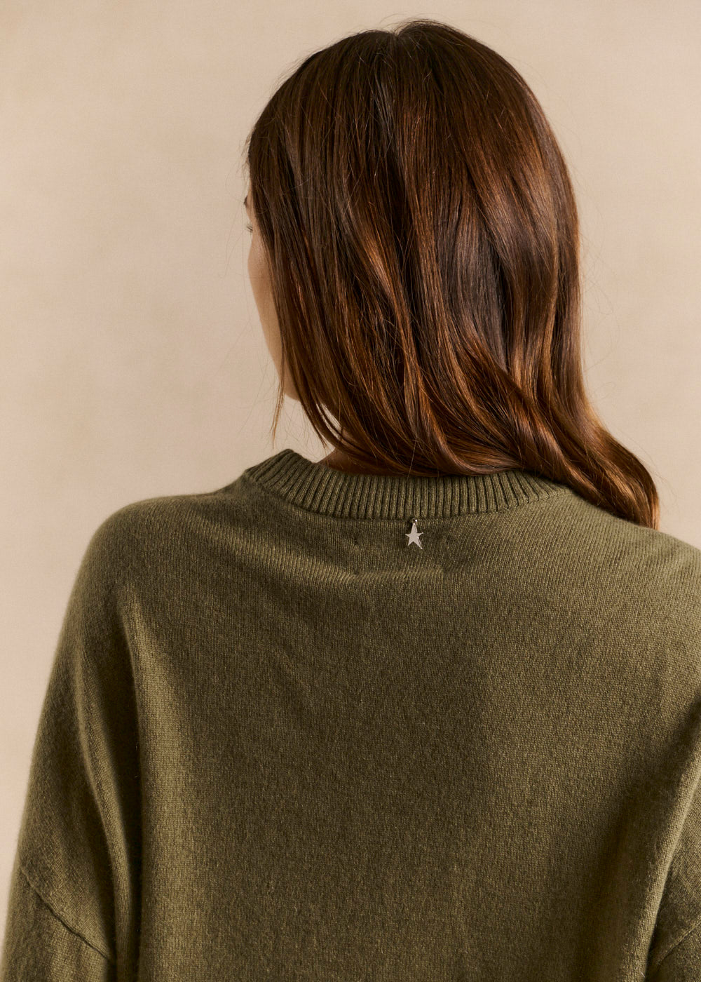 Cropped cashmere sweater  - Sud Express - 3 - Sud Express