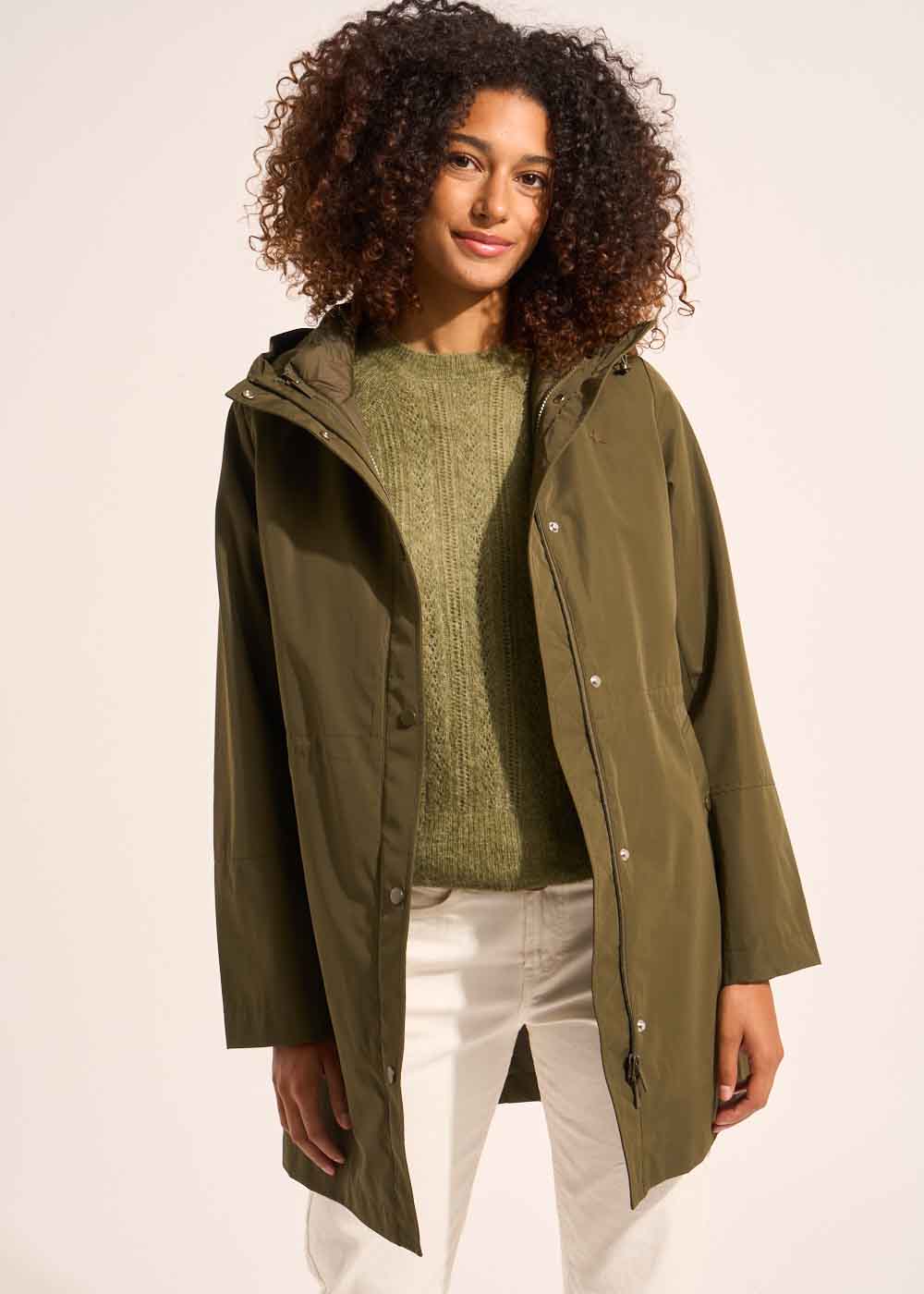 Waterproof parka with removable down jacket - Sud Express - 1 - Sud Express