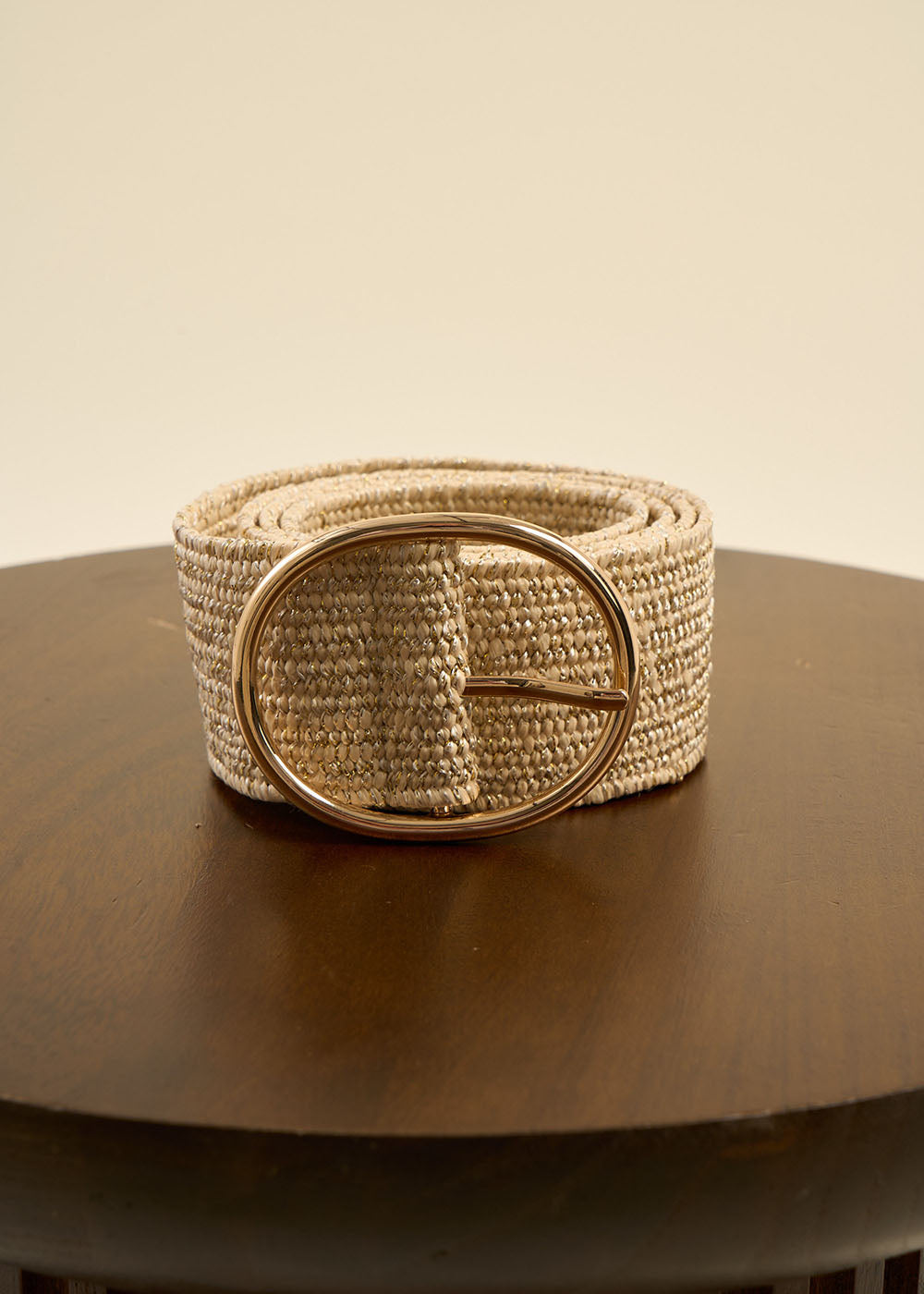 CAMALI Raffia Belt with Lurex Thread - 2 - Sud Express - Sud Express
