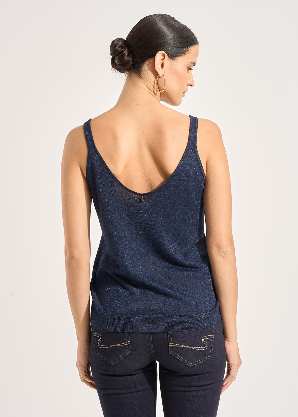 DENITSA Tank top with thin straps - 3 - Sud Express - Sud Express