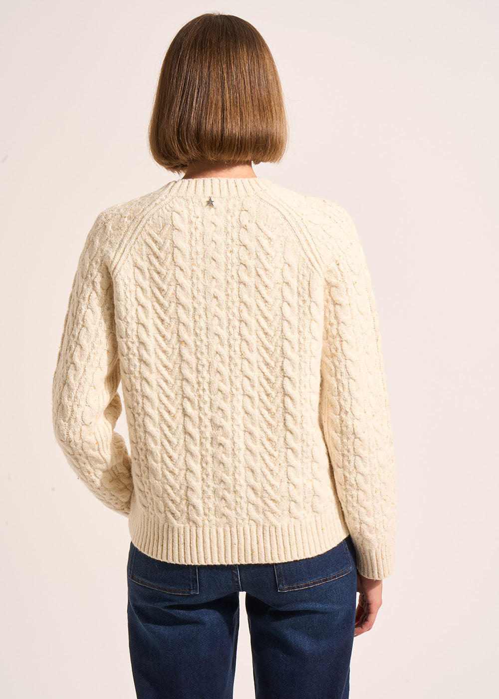 MOLDY Thick-knit Irish cable-knit jumper - 3 - Sud Express - Sud Express