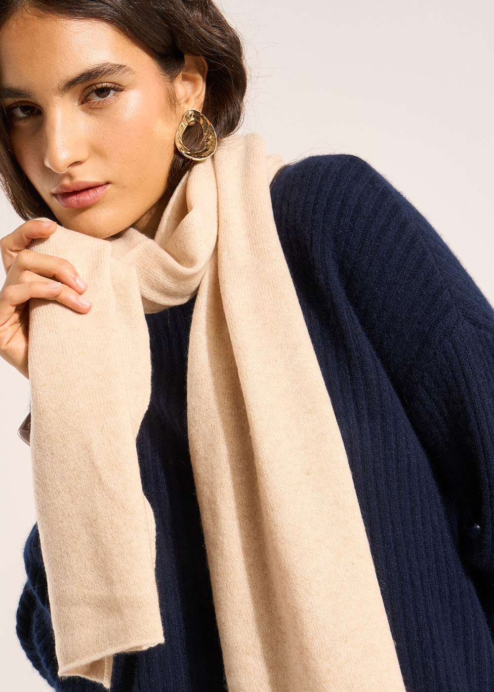 ELIX 100% cashmere scarf - 1 - Sud Express - Sud Express