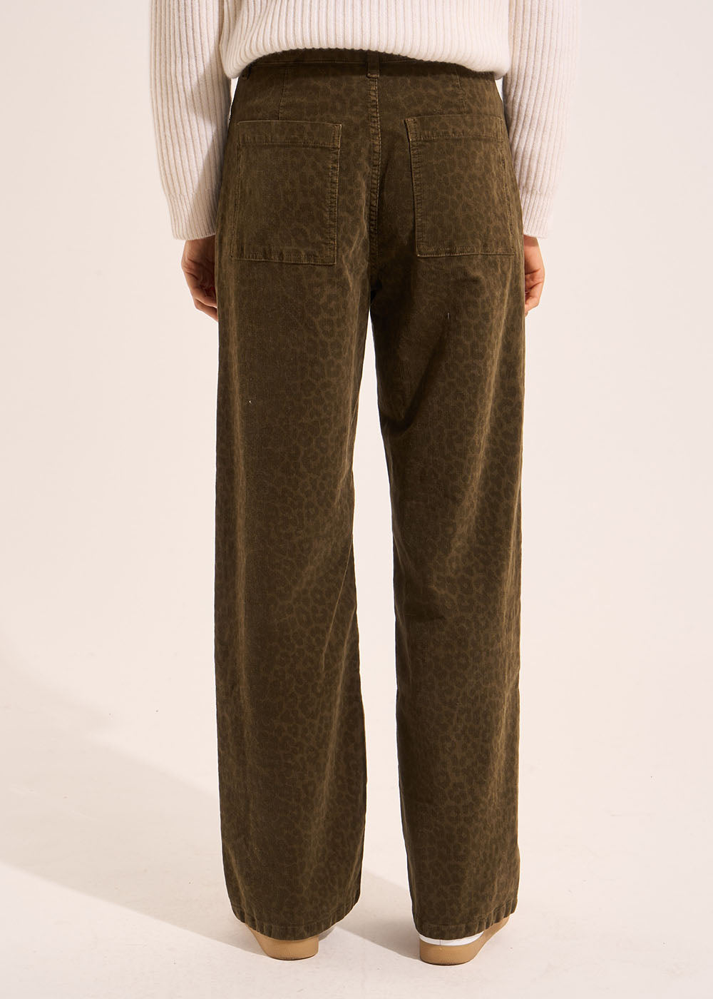 PALMANY Leopard print velvet trousers - 3 - Sud Express - Sud Express