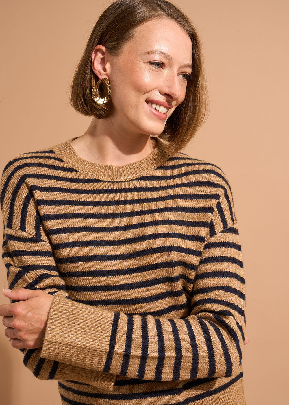 MOREA Long-sleeved high-neck sailor sweater - 1 - Sud Express - Sud Express