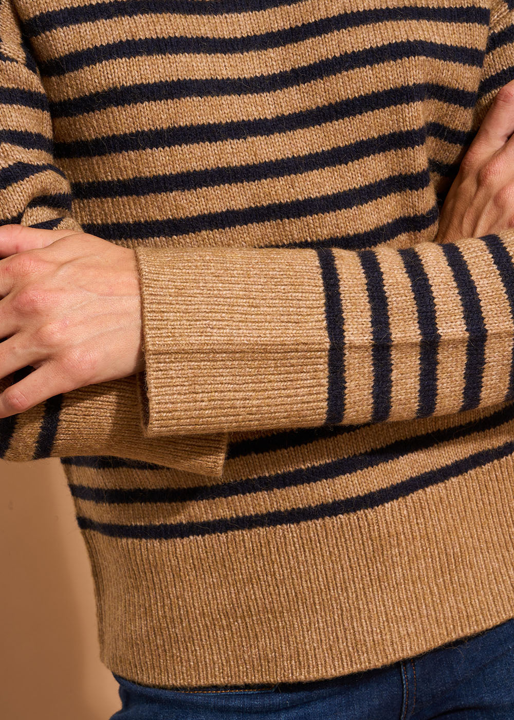 MOREA Long-sleeved high-neck sailor sweater - 2 - Sud Express - Sud Express