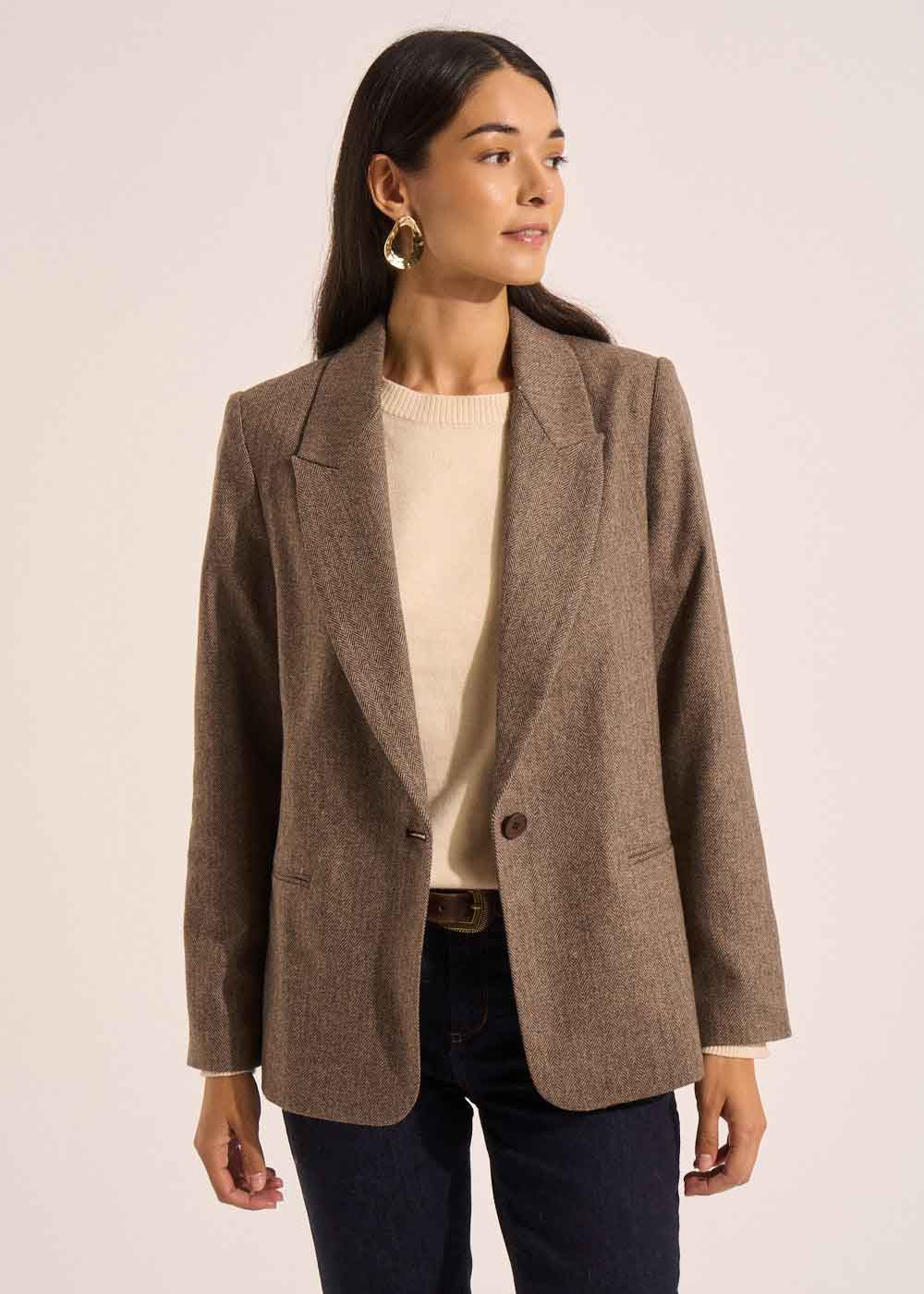 VASCALINE Herringbone Jacket  - 1 - Sud Express - Sud Express