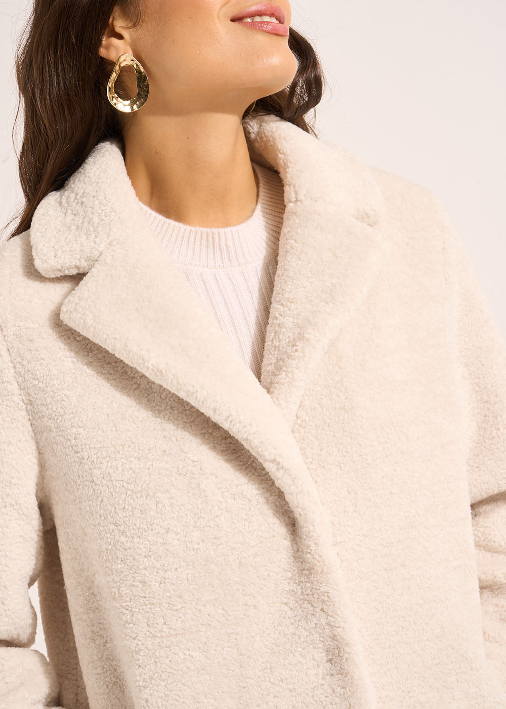 MINOULI Faux fur coat - 2 - Sud Express - Sud Express