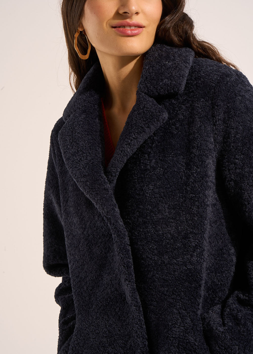 MINOULI Faux fur coat - 2 - Sud Express - Sud Express