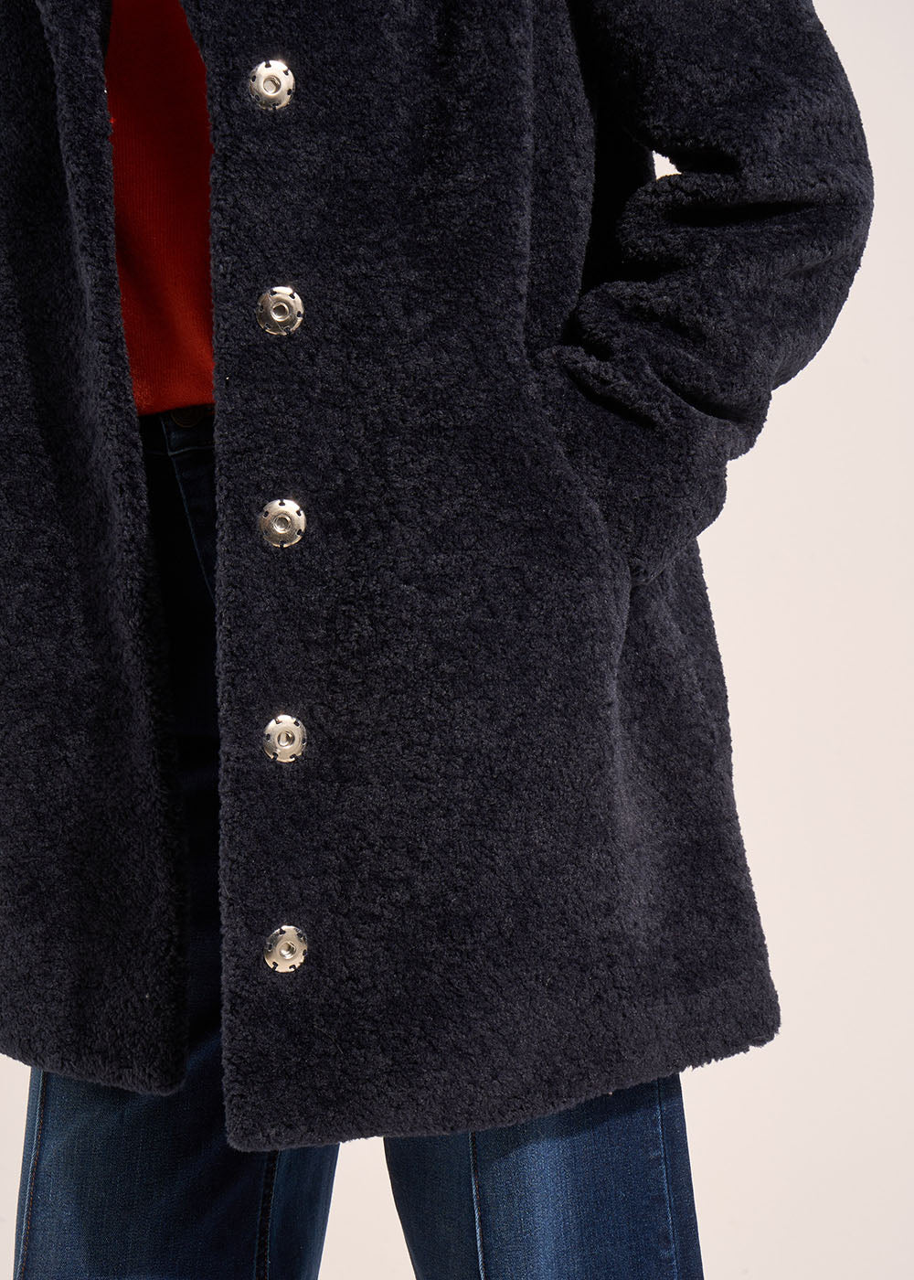 Faux fur coat - Sud Express - 5 - Sud Express