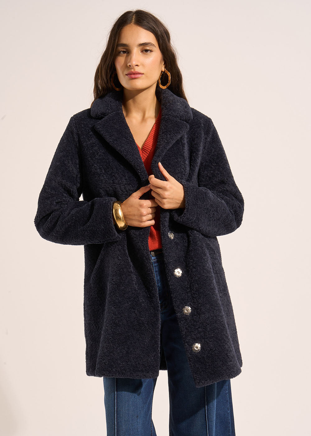 Faux fur coat - Sud Express - 6 - Sud Express