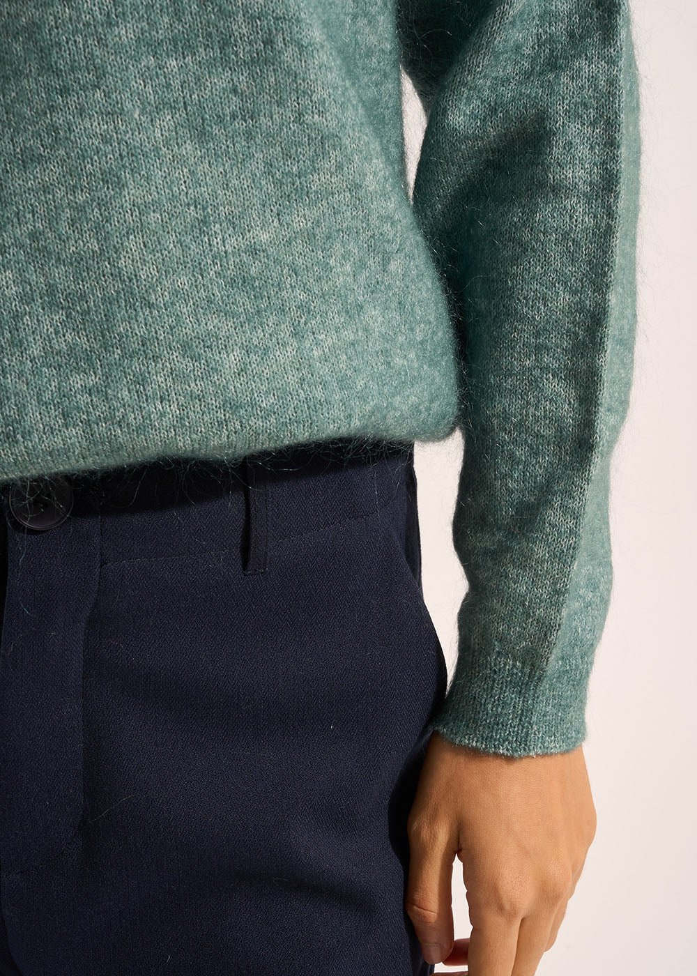 Mohair crew neck sweater - Sud Express - 4 - Sud Express