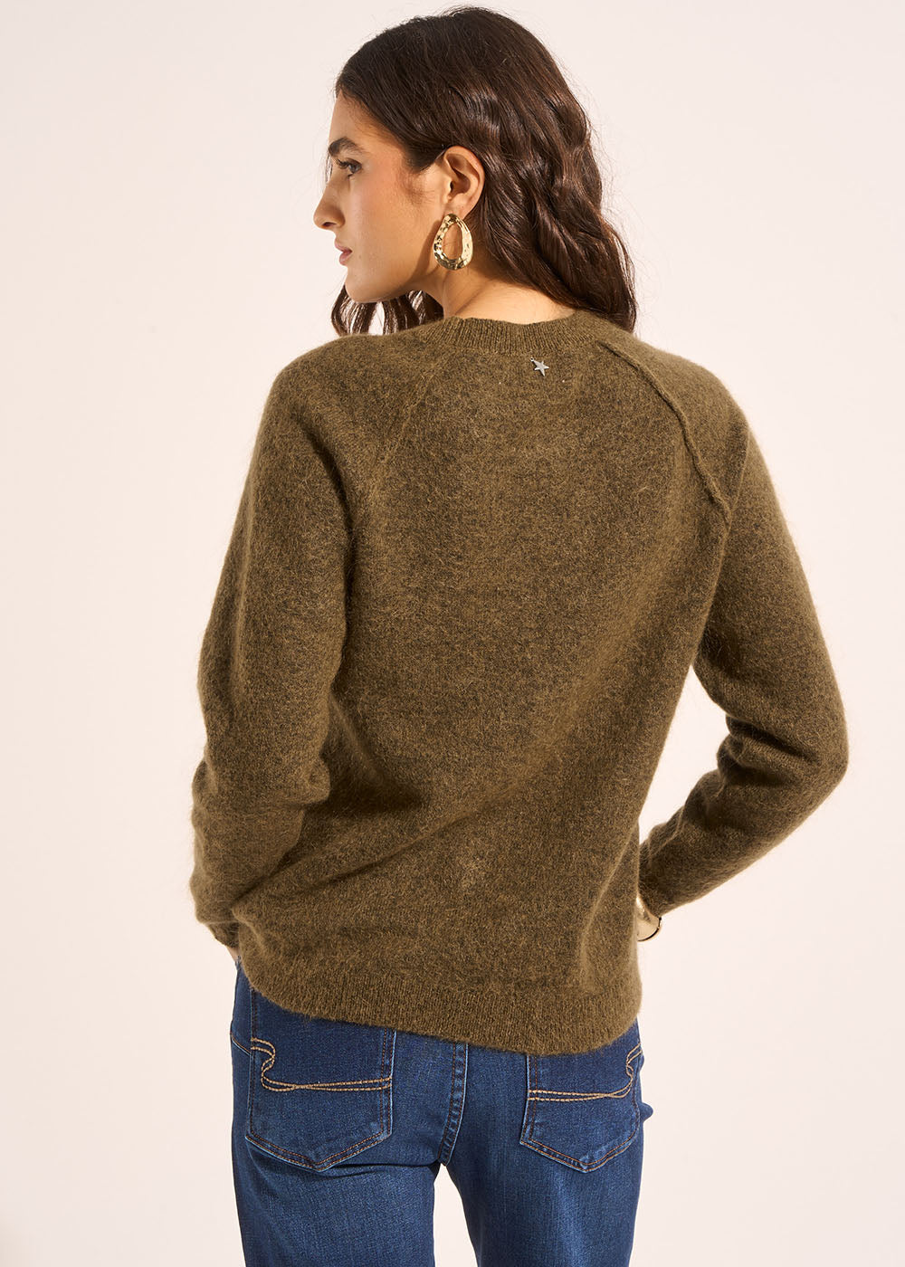 MIGUEL Mohair crew neck sweater - 3 - Sud Express - Sud Express