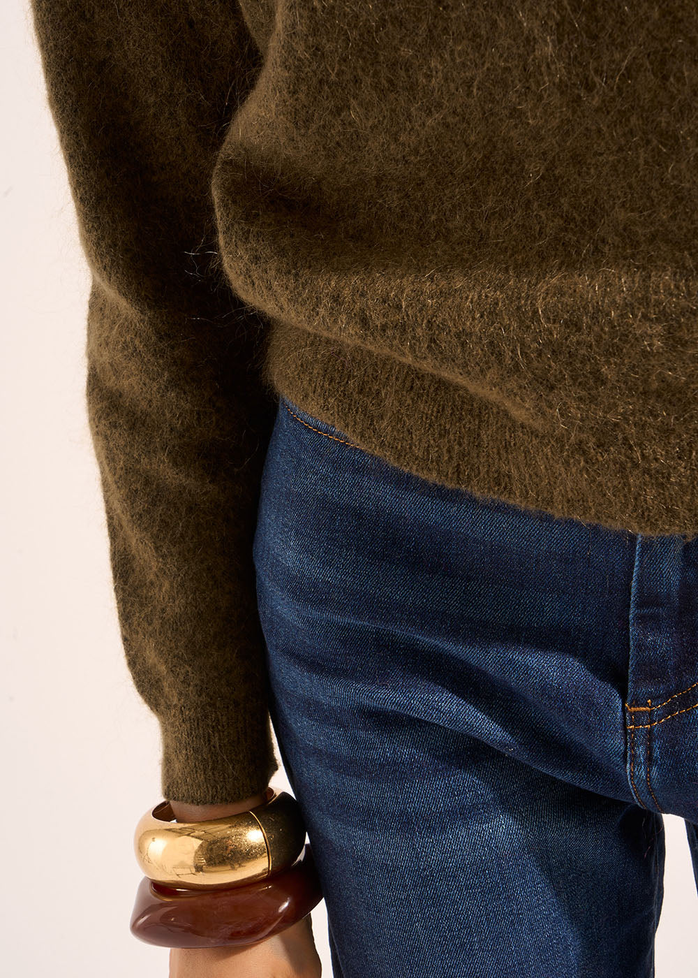 MIGUEL Mohair crew neck sweater - 4 - Sud Express - Sud Express