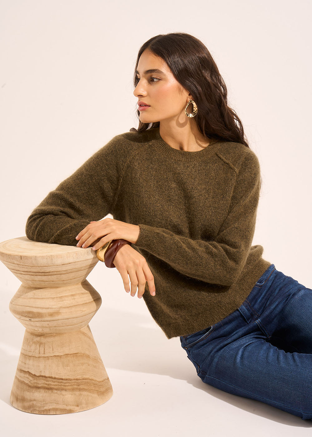 Mohair crew neck sweater - Sud Express - 6 - Sud Express